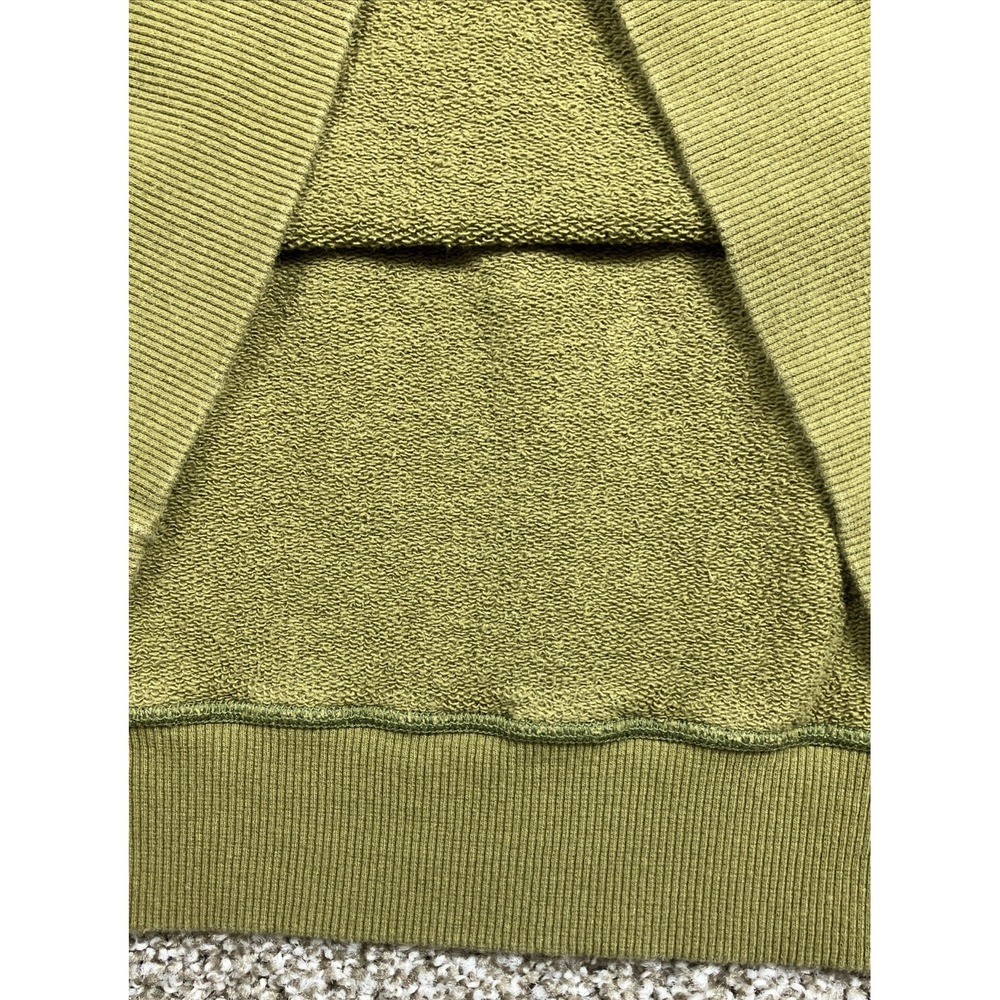 Tanner Goods Canada Heavyweight French Terry Pullover Hoodie Green‎ Size Large - Picture 7 of 8